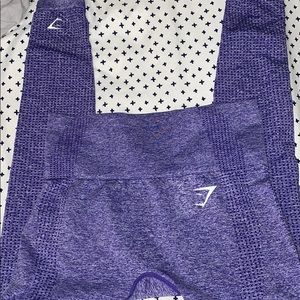 Gymshark purple vital seamless leggings